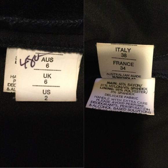 Ponti Halter Dress  Asymmetrical Hem N NICHOLAS - Picture 8 of 8